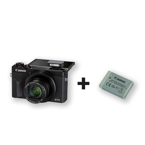 CANON POWERSHOT G7X MK III BLACK KIT VLOGGING État correct Canon reconditionné disponible sur Fnac