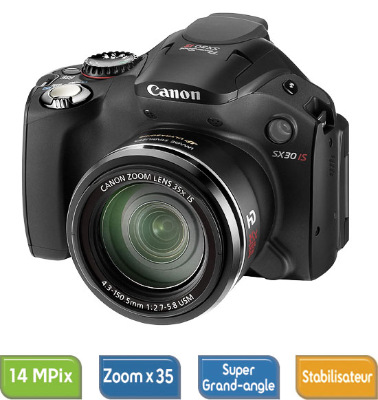 Canon PowerShot SX30 IS État correct Canon reconditionné disponible sur Fnac | Dero