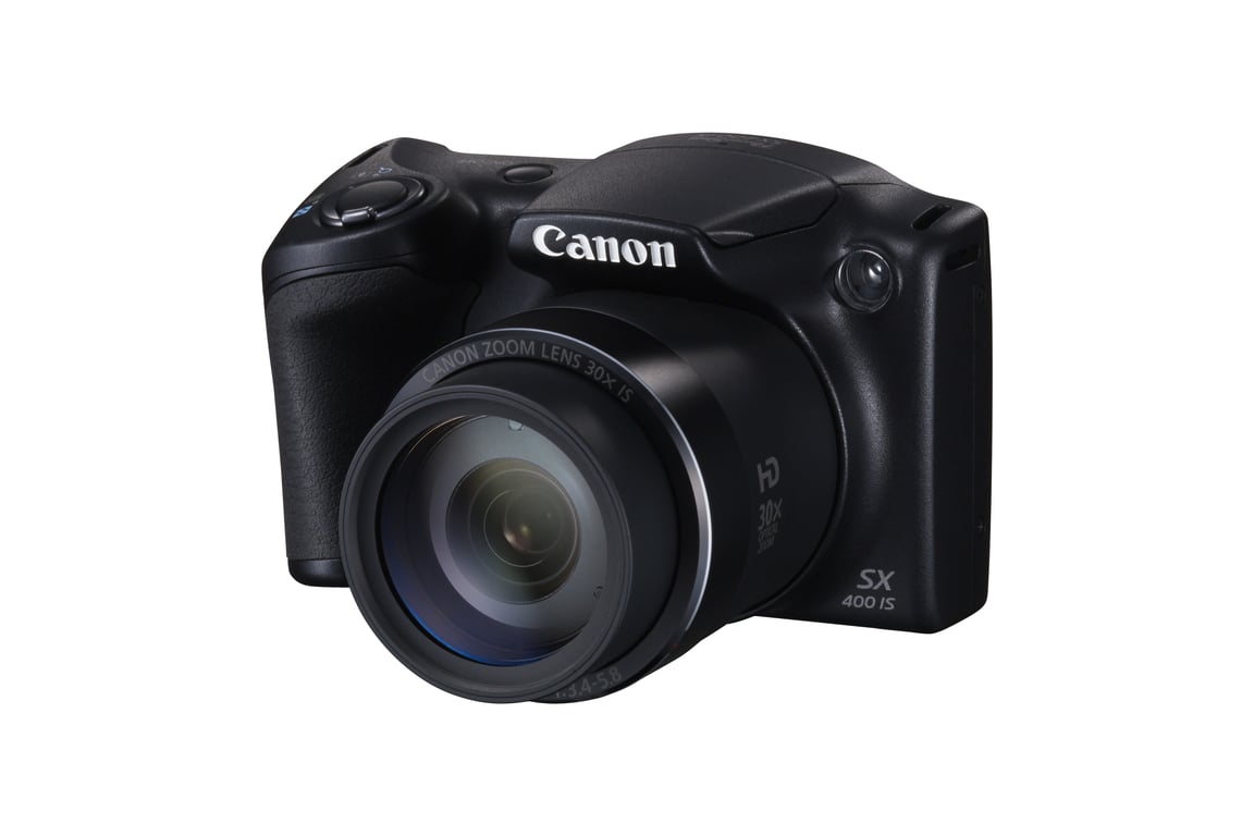 Canon PowerShot SX400 IS 1/2.3 Appareil photo Bridge 16 MP CCD (dispositif à transfert de charge) 4608 x 3456 pixels Noir - Très bon état Très bon état - 189,00 € Canon PowerShot SX400 IS 1/2.3 Appareil photo Bridge 16 MP CCD (dispositif à transfert de charge) 4608 x 3456 pixels Noir - Très bon état Très bon état Canon reconditionné disponible sur Pixmania