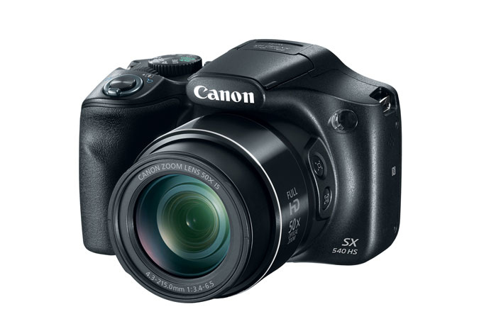 Canon PowerShot SX540 HS 1/2.3 Appareil photo Bridge 20,3 MP CMOS 5184 x 3888 pixels Noir - Très bon état Très bon état reconditionné disponible sur Pixmania