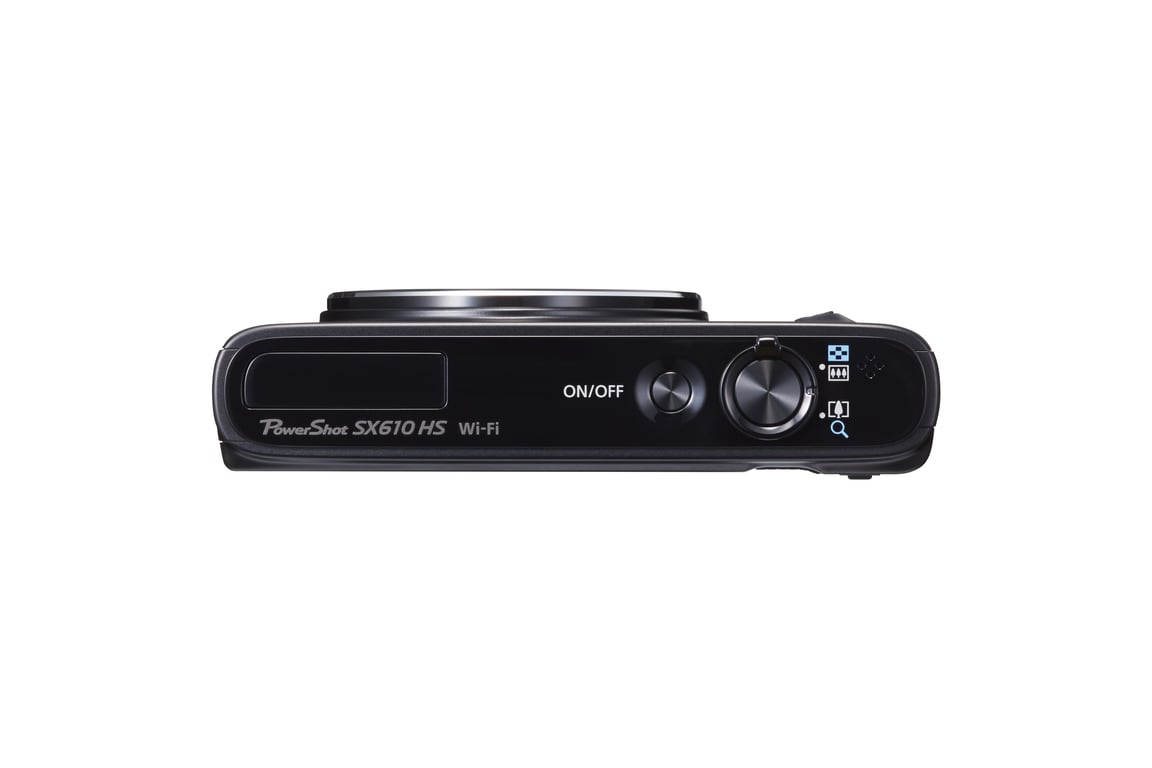 Canon PowerShot SX610 HS 1/2.3  Appareil-photo compact 20,2 MP CMOS 4608 x 3456 pixels Noir - Excellent état Parfait état Canon reconditionné photo 2 | Dero