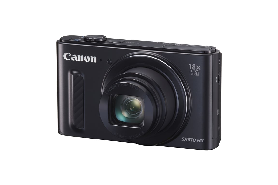 Canon PowerShot SX610 HS 1/2.3 Appareil-photo compact 20,2 MP CMOS 4608 x 3456 pixels Noir - Excellent état Parfait état - 399,00 € Canon PowerShot SX610 HS 1/2.3 Appareil-photo compact 20,2 MP CMOS 4608 x 3456 pixels Noir - Excellent état Parfait état Canon reconditionné disponible sur Pixmania