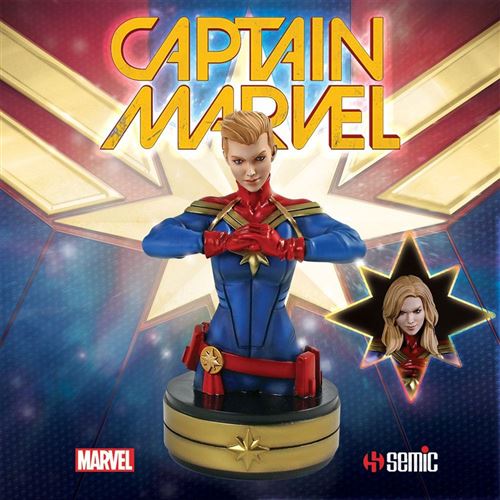 Captain Marvel buste Captain Marvel 20 cm État correct reconditionné disponible sur Fnac