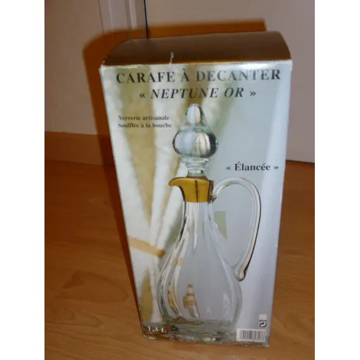 Carafe À Décanter "Neptune D'or occasion reconditionné disponible sur Rakuten