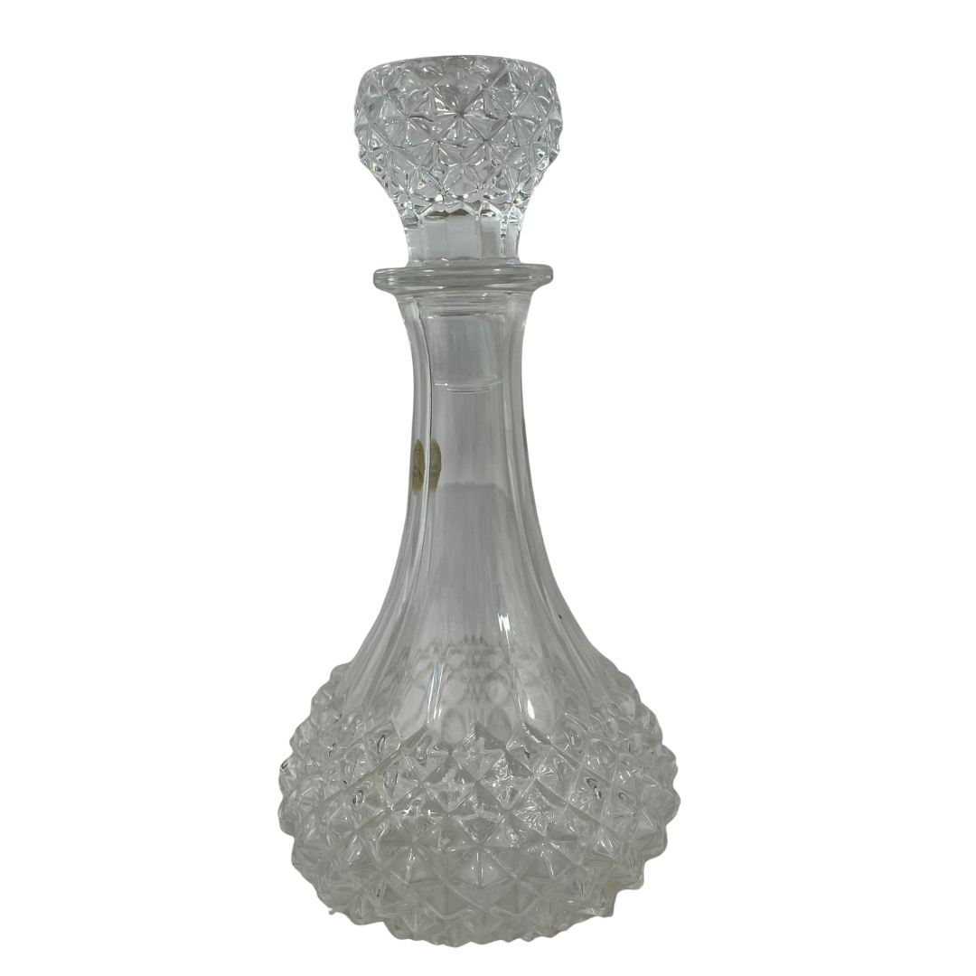 Voir photo 3 de Carafe à Liqueur en Cristal d'Arques – Pointe de diamant - Années 70 Carafe à Liqueur en Cristal d'Arques – Pointe de diamant - Années 70 Très bon état reconditionné photo 3