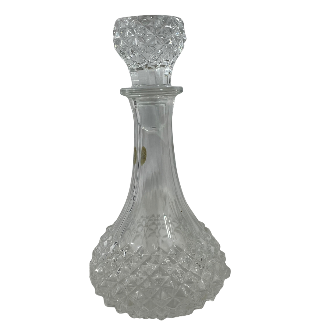 Voir photo 4 de Carafe à Liqueur en Cristal d'Arques – Pointe de diamant - Années 70 Carafe à Liqueur en Cristal d'Arques – Pointe de diamant - Années 70 Très bon état reconditionné photo 4