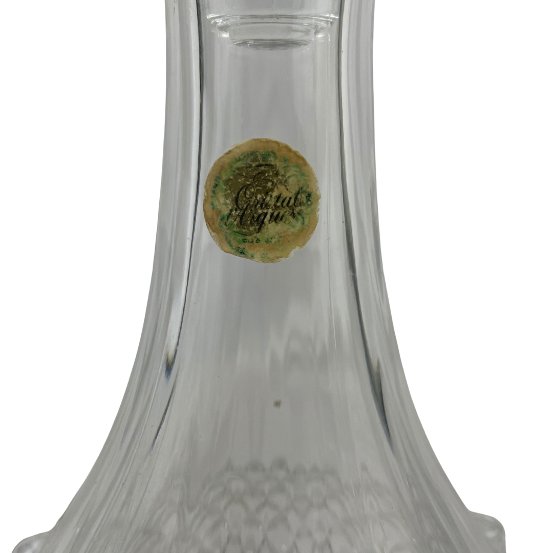 Voir photo 7 de Carafe à Liqueur en Cristal d'Arques – Pointe de diamant - Années 70 Carafe à Liqueur en Cristal d'Arques – Pointe de diamant - Années 70 Très bon état reconditionné photo 7