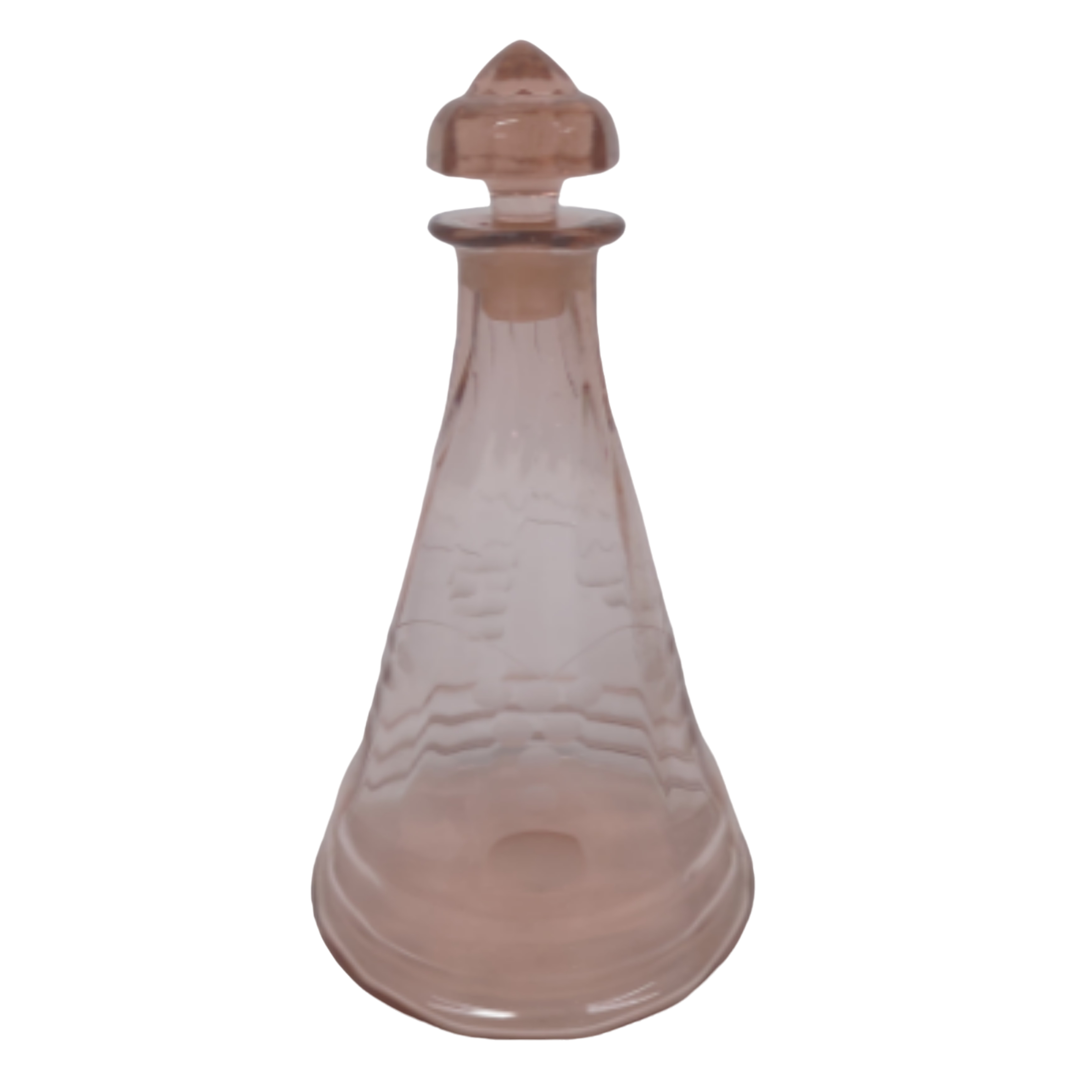 Carafe à liqueur en verre ambré Bon état - 15,00 € Carafe à liqueur en verre ambré Bon état reconditionné disponible sur Label Emmaüs
