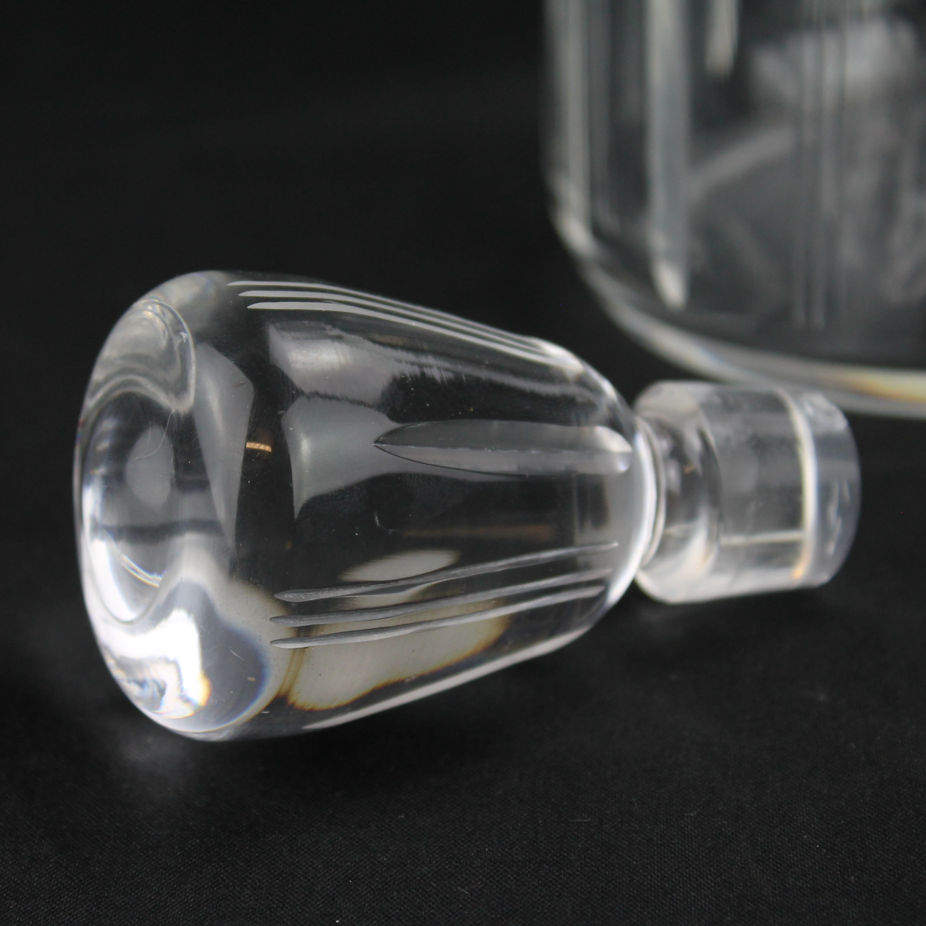 Voir photo 3 de Carafe, Cristal de Sèvres Carafe, Cristal de Sèvres Bon état reconditionné photo 3