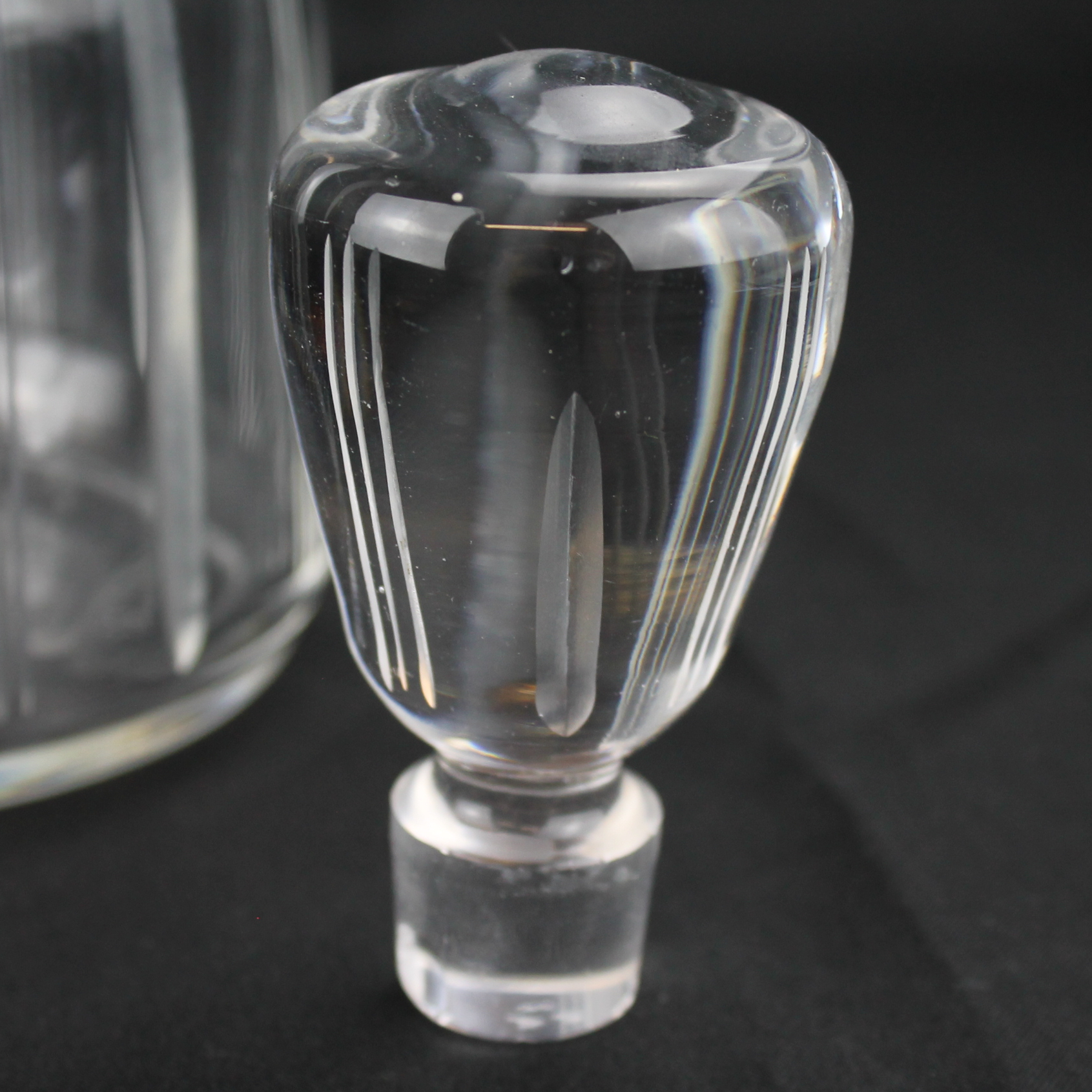 Voir photo 5 de Carafe, Cristal de Sèvres Carafe, Cristal de Sèvres Bon état reconditionné photo 5
