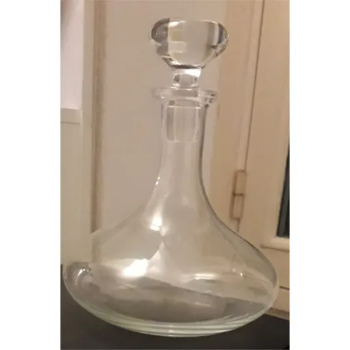 Carafe En Verre (Hauteur : 23 Cm / Diamètre : 17 Cm) occasion reconditionné disponible sur Rakuten
