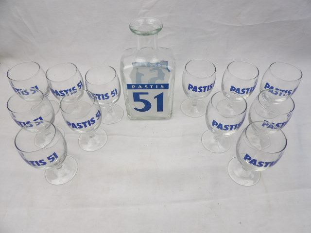 Carafe et verres pastis 51 Bon état - 35,00 € Carafe et verres pastis 51 Bon état reconditionné disponible sur Label Emmaüs