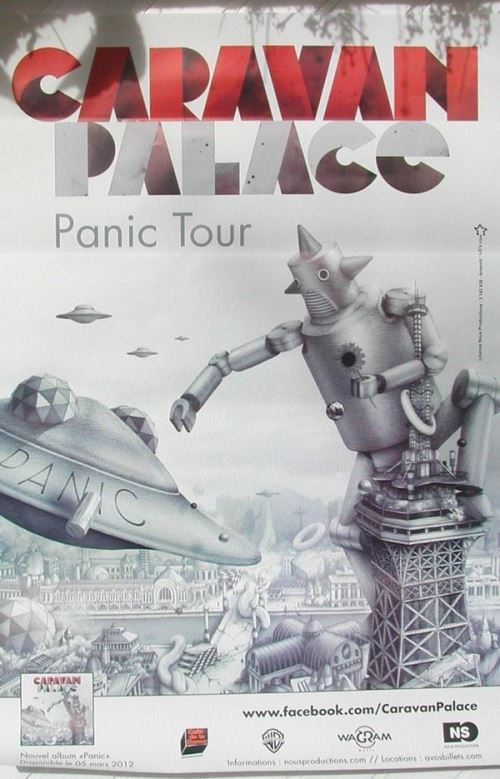 Caravan Palace - 61x100 cm - AFFICHE / POSTER État correct - 31,99 € Caravan Palace - 61x100 cm - AFFICHE / POSTER État correct N/A reconditionné disponible sur Fnac