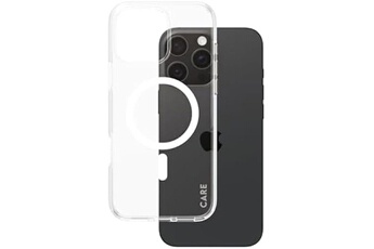 CARE by PanzerGlass Urban Combat - Coque de protection pour téléphone portable - compatibilité avec MagSafe - plastique recyclé - transparent, blanc Bon état Panzer Glass reconditionné disponible sur Darty