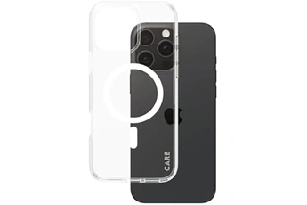 CARE by PanzerGlass Urban Combat - Coque de protection pour téléphone portable - compatibilité avec MagSafe - plastique recyclé - transparent, blanc Bon état reconditionné disponible sur Darty