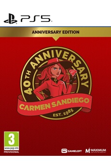Carmen Sandiego 40th Anniversary Edition PS5 Bon état reconditionné disponible sur Darty