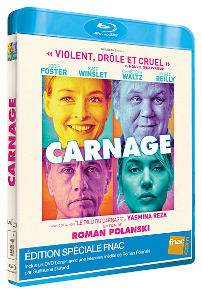 Carnage - Blu-Ray - Edition Spéciale Fnac État correct reconditionné disponible sur Fnac