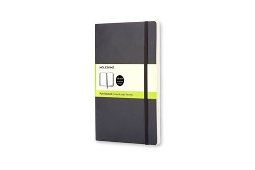 Carnet classique grand format à pages blanches Moleskine Couverture souple Noir État correct reconditionné disponible sur Fnac