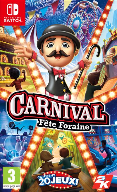 Acheter Carnival Fête Foraine Nintendo Switch État correct - 11,39 € Carnival Fête Foraine Nintendo Switch État correct Take-Two Interactive reconditionné disponible sur Fnac
