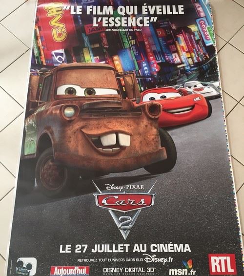Acheter Cars 2 - 120x175 cm - AFFICHE / POSTER État correct - 22,99 € Cars 2 - 120x175 cm - AFFICHE / POSTER État correct N/A reconditionné disponible sur Fnac