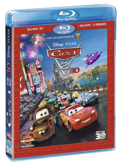 Cars 2 Blu-Ray 3D État correct reconditionné disponible sur Fnac