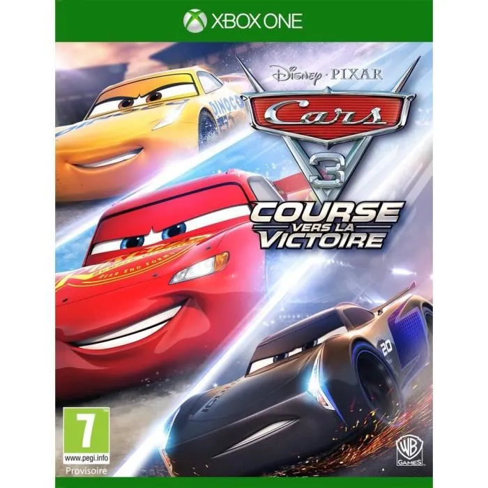 Cars 3 Jeu Xbox One refurbished reconditionné disponible sur Cdiscount Seconde Vie