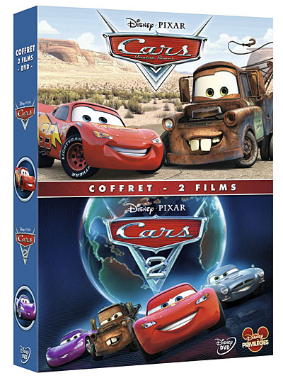Cars, Quatre roues - Cars 2 - Bipack État correct reconditionné disponible sur Fnac