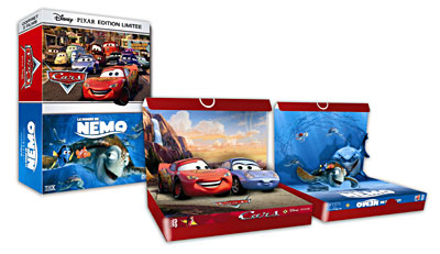 Cars, Quatre roues - Le Monde de Nemo - Coffret État correct reconditionné disponible sur Fnac