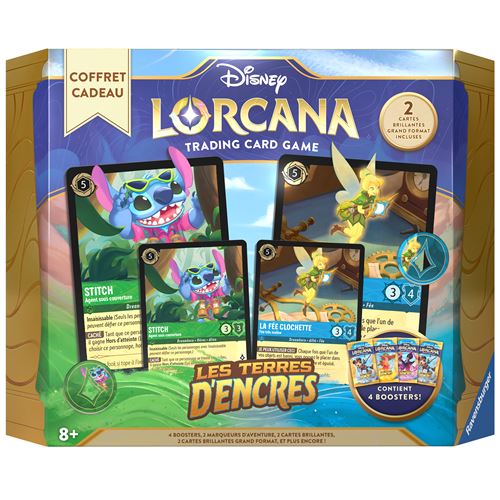 Carte à collectionner Lorcana Coffret cadeau Disney Les Terres d'encres État correct - 32,62 € Carte à collectionner Lorcana Coffret cadeau Disney Les Terres d'encres État correct reconditionné disponible sur Fnac