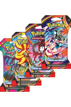 Carte à collectionner ME04 Booster Sleeve Modèle aléatoire Très bon état Pokémon reconditionné disponible sur Darty