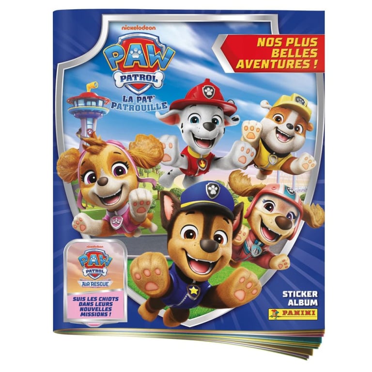 Carte à collectionner Panini Paw Patrol Pat'Patrouille 11 Nos plus belles aventures ! Album - Excellent état Parfait état Panini reconditionné disponible sur Pixmania