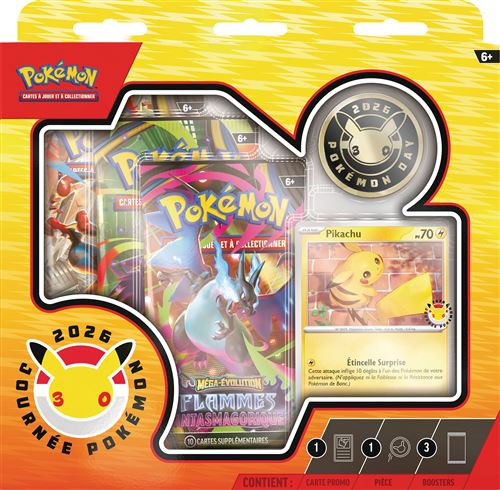 Carte à collectionner Pokémon Coffret Day 26 État correct Pokémon reconditionné disponible sur Fnac