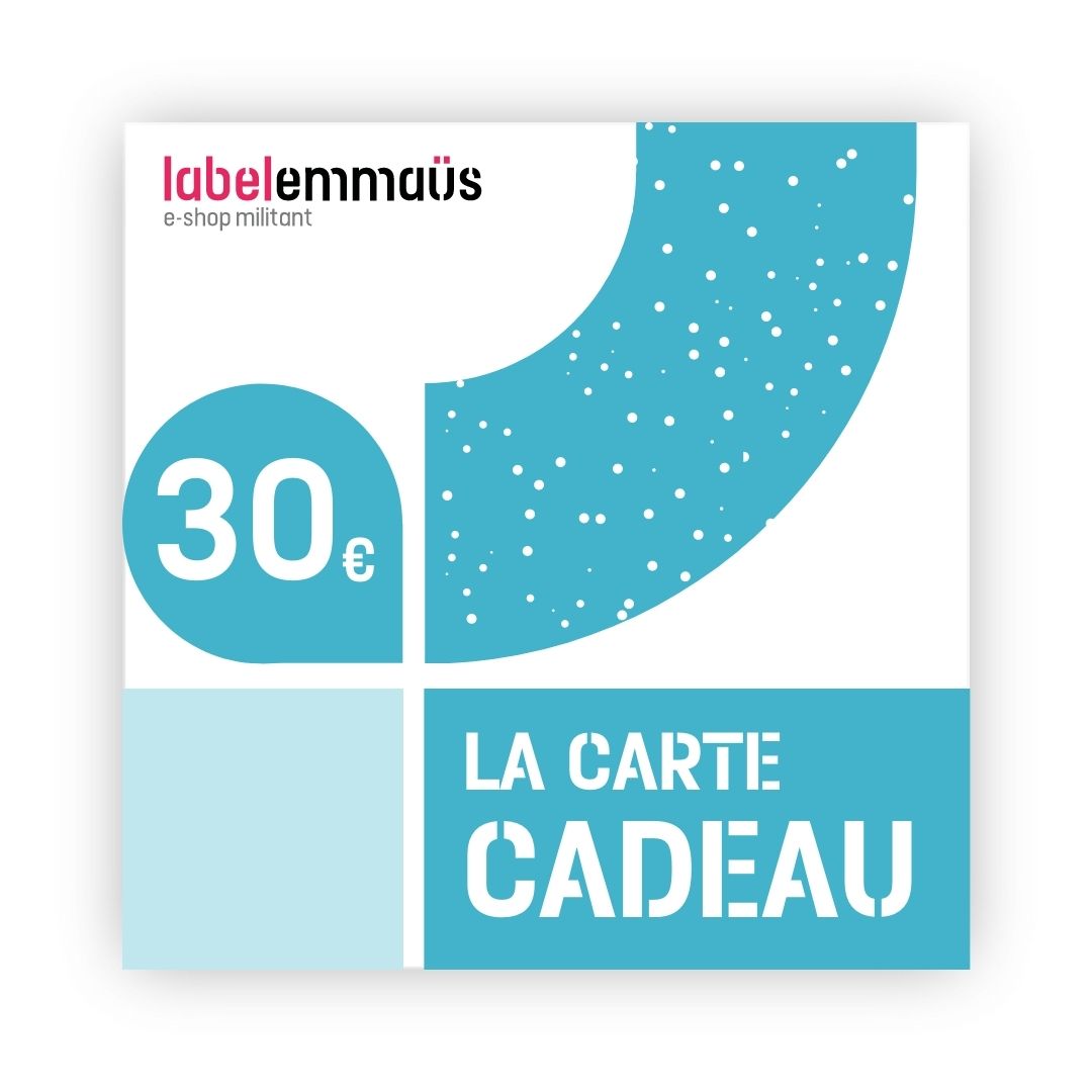 Carte cadeau Label Emmaüs - 30€ - 30,00 € Carte cadeau Label Emmaüs - 30€ reconditionné disponible sur Label Emmaüs