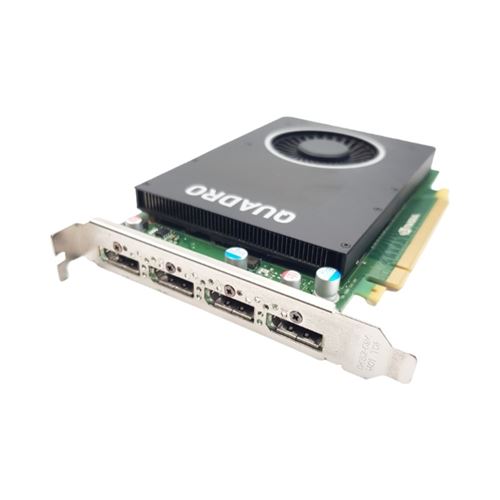 Carte graphique 4 sorties Nvidia Quadro M2000 4Go GDDR5 4x DisplayPort 0W2TP6 État correct N/A reconditionné disponible sur Fnac