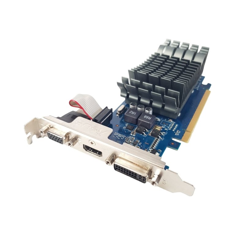 Carte graphique Asus 210 SLTC1GD3-L High Profile 1Go GDDR3 VGA HDMI DVI - Très bon état Très bon état Asus reconditionné disponible sur Pixmania