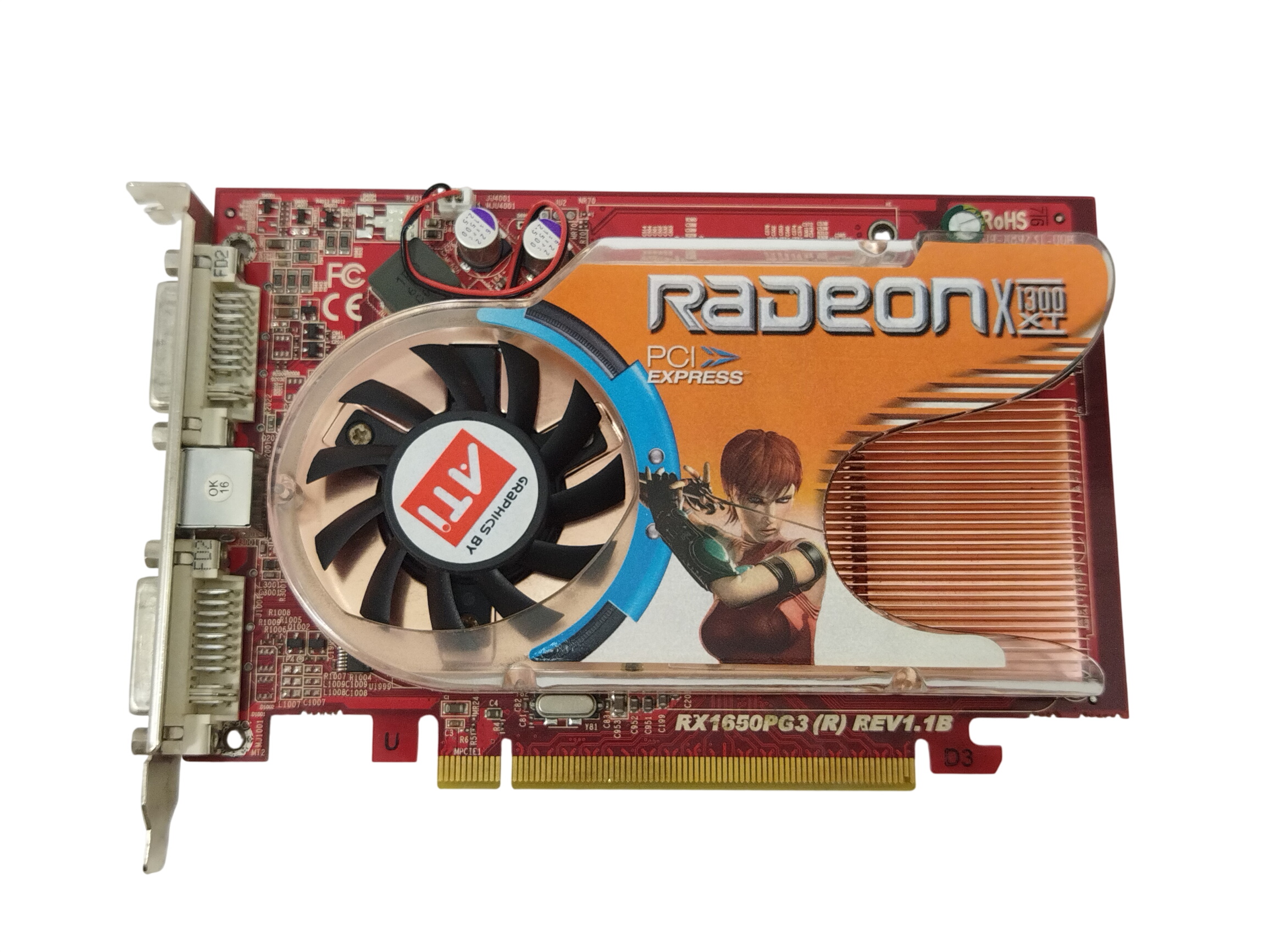 Acheter Carte graphique ATI Radeon X1300 - Collector bon état - 12,00 € Carte graphique ATI Radeon X1300 - Collector bon état reconditionné disponible sur Label Emmaüs