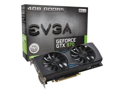 Carte Graphique EVGA GeForce GTX 970 ACX 2.0 4 Go État correct EVGA reconditionné disponible sur Fnac