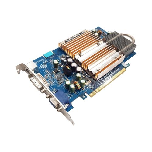 Carte Graphique GIGABYTE GV-NX73T256P-RH High Profile 256MB GRDR2 VGA S-VIDEO DVI État correct N/A reconditionné disponible sur Fnac