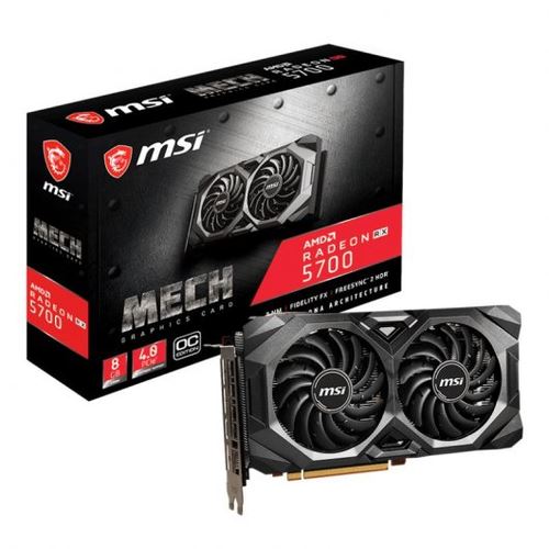 Carte Graphique MSI Radeon RX 5700 MECH 8Go OC État correct N/A reconditionné disponible sur Fnac