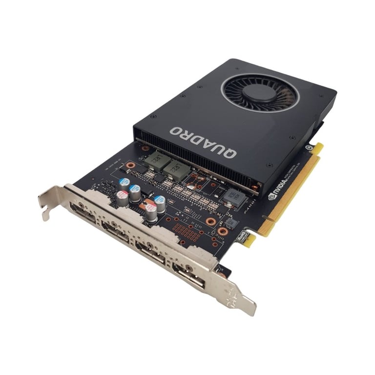 Carte Graphique Nvidia Quadro P2200 5Go GDDR5 DisplayPort P/N 0PX8M5 - Très bon état Très bon état - 199,90 € Carte Graphique Nvidia Quadro P2200 5Go GDDR5 DisplayPort P/N 0PX8M5 - Très bon état Très bon état Nvidia reconditionné disponible sur Pixmania