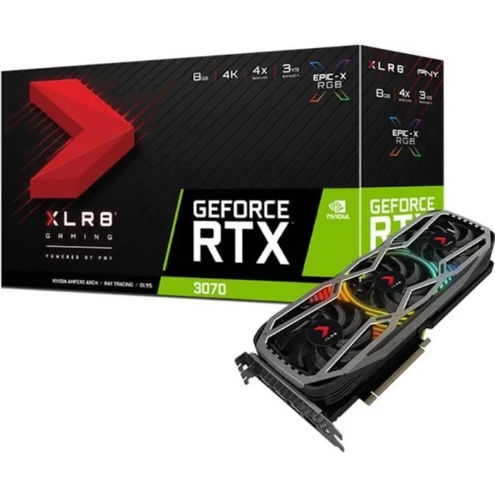 Carte Graphique - PNY - RTX 3070 8Go LHR - VCG30708LTFXPPB Reconditionné - 349,90 € Carte Graphique - PNY - RTX 3070 8Go LHR - VCG30708LTFXPPB Reconditionné PNY reconditionné disponible sur Cdiscount Seconde Vie