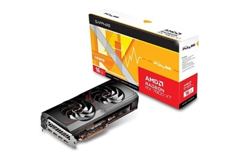 Carte Graphique - Pulse AMD RADEON RX 7800 XT Gaming 16GB - GDDR6 - Dual HDMI / Dual DP Très bon état Sapphire Technology reconditionné disponible sur Darty