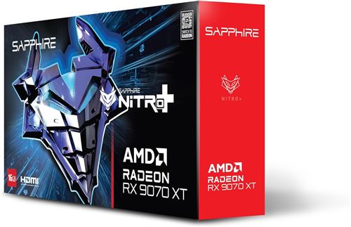 Carte Graphique Sapphire Nitro+ RX 9070 XT 16G État correct - 749,00 € Carte Graphique Sapphire Nitro+ RX 9070 XT 16G État correct N/A reconditionné disponible sur Fnac