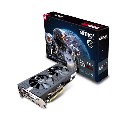 Carte Graphique Sapphire Radeon Nitro+ RX 570 4Go État correct Sapphire reconditionné disponible sur Fnac