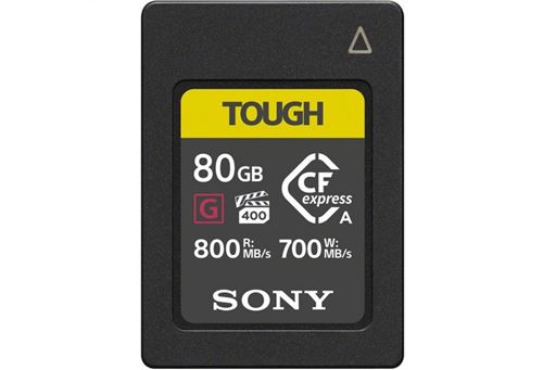 Carte mémoire CFexpress Type A série CEA-G80T 80 Go Noir État correct reconditionné disponible sur Fnac