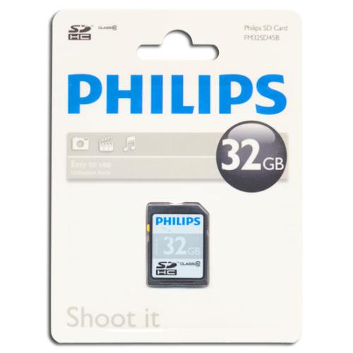 Carte mémoire SD Philips Class 10 32 Go État correct - 16,99 € Carte mémoire SD Philips Class 10 32 Go État correct reconditionné disponible sur Fnac