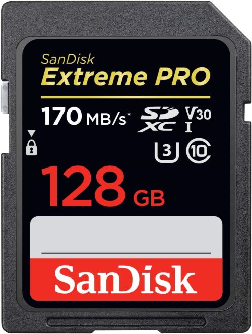 Carte mémoire SDXC SanDisk Extreme PRO UHS-I V30 128 Go Classe 10 État correct SanDisk reconditionné disponible sur Fnac