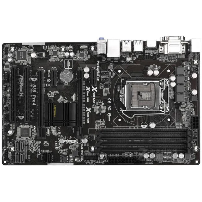 Carte mère ASRock B85 Pro4 Intel B85 LGA 1150 4xDDR3 32GB ATX Reconditionné ASRock reconditionné disponible sur Cdiscount Seconde Vie