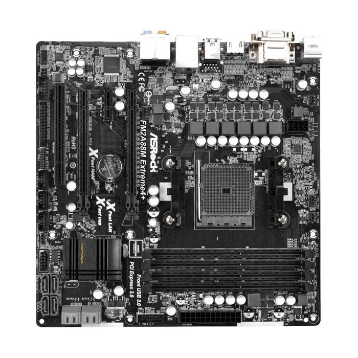 Carte mère ASRock FM2A88M Extreme4+ AMD A88X Socket FM2/FM2+ 4xDDR3 64GB Micro ATX Reconditionné ASRock reconditionné disponible sur Cdiscount Seconde Vie