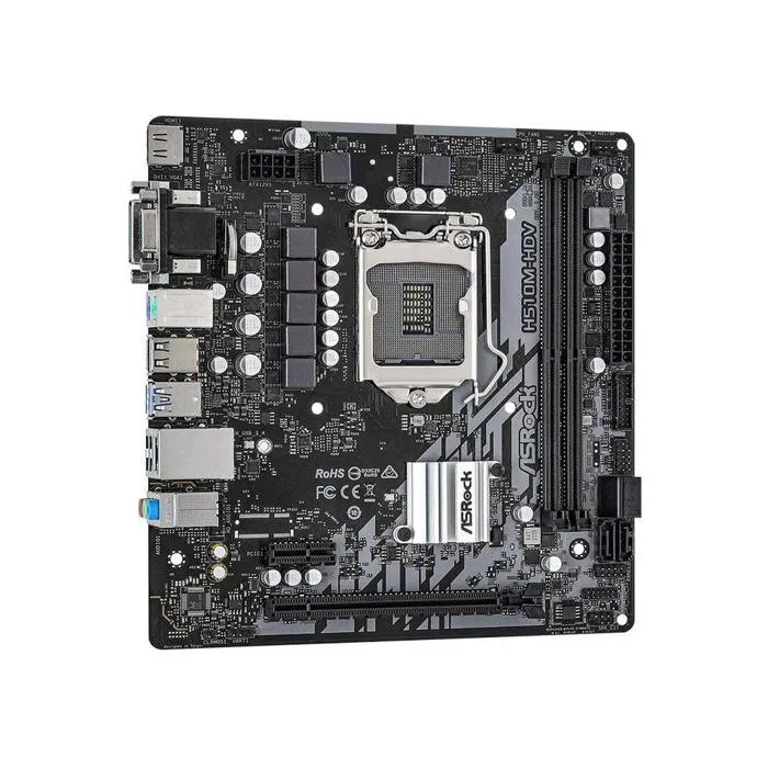 Carte mère ASRock H510M-HDV Intel H510 LGA 1200 2xDDR4 64GB Micro ATX Reconditionné - 104,88 € Carte mère ASRock H510M-HDV Intel H510 LGA 1200 2xDDR4 64GB Micro ATX Reconditionné ASRock reconditionné disponible sur Cdiscount Seconde Vie